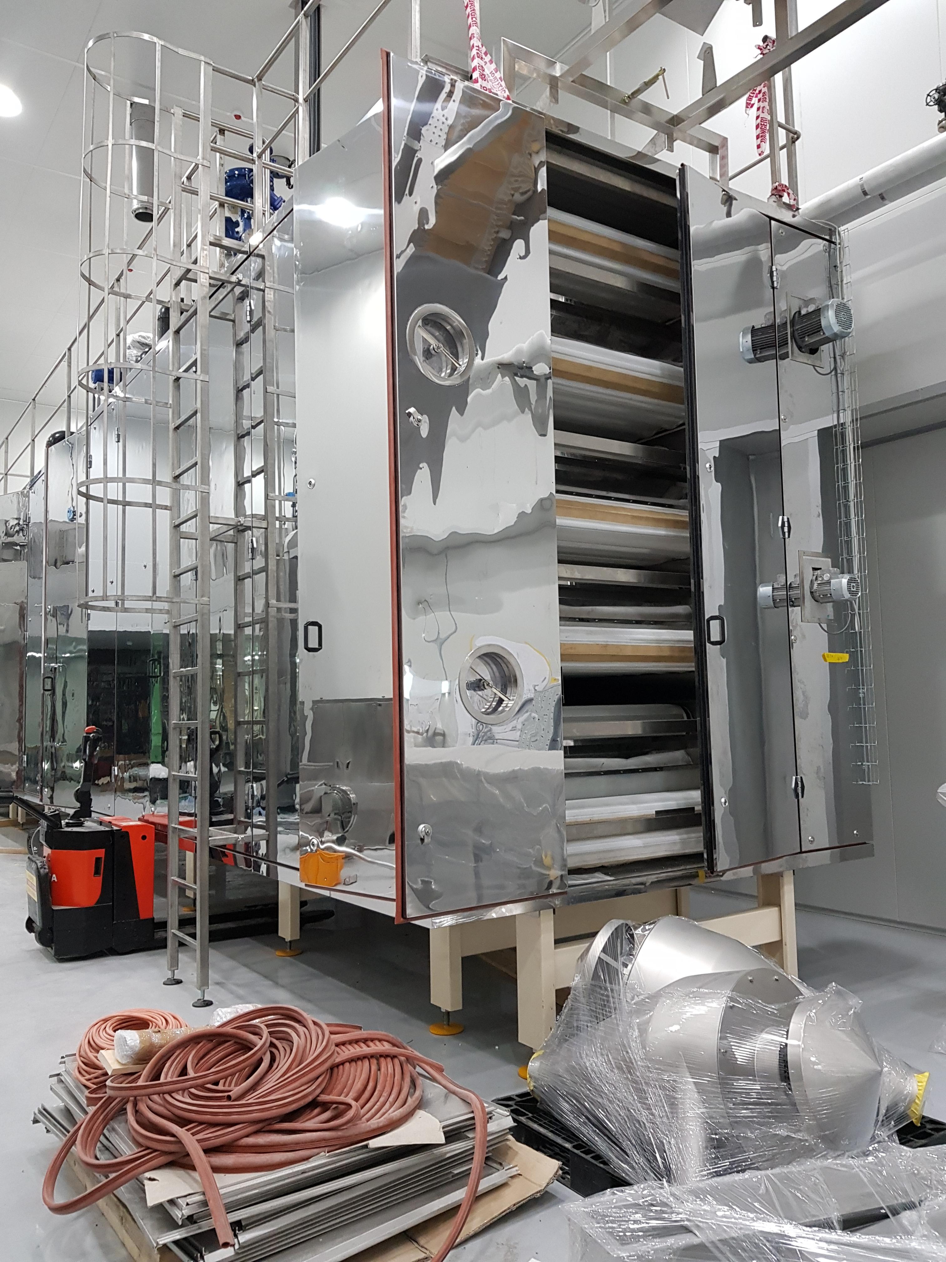 건조기 조립설치